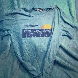 Teal T shirt